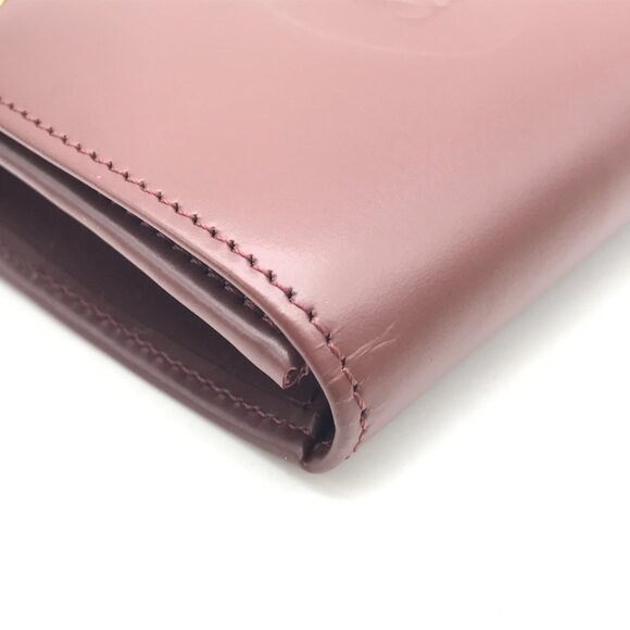 Cartier Burgundy Coin Wallet - Picture 9 of 10